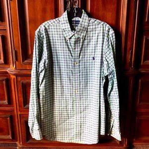 Ralph Lauren Non-Iron Button Down Casual Shirt